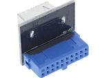 Inline® 33446F Adattatore Key-B Da Usb 3.0 A Usb 3.1 Da Pannello Frontale Interno