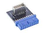 Inline® Usb 3.0 A Usb 3.1 Adattatore Interno Da Pannello Frontale Key-B