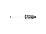 Fresa Rbf Ø 6 Lunghezza Testa 18 Mm Gambo Ø 6 Dentatura In Metallo Duro Per Alluminio