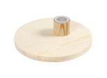 Creativ Company Cc Portacandele In Legno 16 Cm