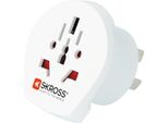 Skross Skross 1.500222-E Adattatore Spina Tipo I (Au) Universale Bianco