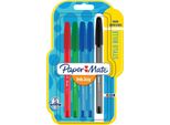 Papermate 1956735 Paper Mate Kugelschreiber Inkjoy 100 Kappe 5Er M 1.0Mm Blister