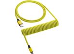 Cablemod Cablemod Classic Cavo A Spirale Per Tastiera Da USB-C A Usb Tipo A Dominator Giallo