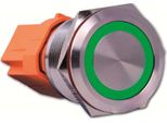 Joy-It BUTTON22B-L-GR Interruttore A Pulsante 250 V/Ac 7 A 1 X On/(Off) IP67, IK10 A Scatto 1 Pz