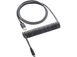 Cablemod Cablemod CM-CKCA-CK-KC150KC-R Cavo A Spirale Per Tastiere Da Gioco, Da USB-C A Usb Tipo A, Grigio Carbonio