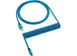 Cavo A Spirale Per Tastiera Cablemod Classic Spectrum Blue Da Micro-Usb A Usb Tipo A