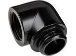 Adattatore Per Ghiaccioli Alphacool 90 Gradi Da G1/4 Di Pollice Maschio A G1/4 Di Pollice Femmina - Nero