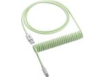 Cablemod Clas. Cavo A Spirale Keyb. Cavo Gn 1,50M | USB-A > USB-C // MintgrüN