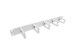 Inline® 19" Pannello Di Gestione Dei Cavi, 5 Appendini Plastica, RAL7035, Grigio"