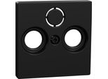 Merten Piastra Centrale Nera Opaca Presa Antenna MEG4123-0403 (MEG4123-0403)
