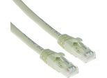 Cavo Patch Act Ivory 15 Metri U/Utp CAT6A Snagless Con Connettori RJ45. Cat6A U/Utp Snagless Iv 15,00M (IB3215)