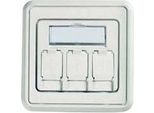 TelegäRtner Amj Cat.6+ Supporto Per Moduli 80 X 80 Mm (H02010A0053)