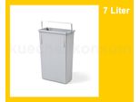Bidone Interno Hailo 7 L 1068909 Grigio Segnale 226 X 115 X 340 Mm Con Maniglia