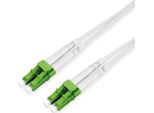 Roline 21.15.8630 Cavo Infiniband/Fibra Ottica 1 M 2X Lc Lc/Apc Bianco