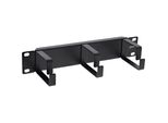 Inline® 19109A Pannello Di Gestione Cavi Inline® 10", 3 Staffe, Nero Ral 9005"