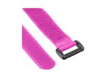 Inline® 59945X Inline® Velcro Loops 20X200 Mm, 10 Pezzi, Rosa