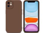 Custodia Cadorabo Per Apple Iphone 11 Custodia Protettiva In Tpu Marrone Custodia In Silicone Custodia Per Telefono Cellulare