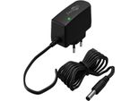 Goobay 64977 Alimentatore 12 V (12 W / 1,0 A), Nero, 1,8 M - Con Spina Dc 5,5 Mm X 2,1 Mm
