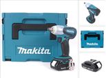Makita Dtw 251 Y1J 18V Trapano Avvitatore Ad Impulso A Batteria 230 Nm In Valigetta + 1X Batteria Bl 1815 1,5 Ah