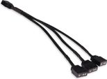 Alphacool 4250197187091 Alphacool Y-Splitter Argb Da 3 Pin A 3X 3 Pin 15Cm - Nero