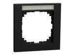 Merten Frame 1Gang Nero Opaco Portaetichette MEG4011-3603 (MEG4011-3603)