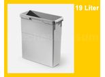Cestino Interno Hailo 1071319 Grigio Chiaro 19 Litri 397 X 171 X 413 Mm