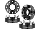 Distanziali Ruota Vevor, Adattatore Ruota 1,5 Pollici 6 X 5 Pollici, 6 Perni Ruota, Forgiati, Alesaggio 78,1 Mm, Distanziali Per Perni M14 X 1,5 Centrati Sul Mozzo, Adatti Per Chevrolet 1995-2023, Gmc Cadillac