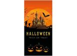 Europalms Striscione Di Halloween, Casa Stregata, 90X180Cm
