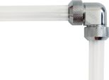 Alphacool Eiszapfen 13Mm Hardtube Gommino A Vite 90° Connettore A L Tubi Acrilici In Ottone