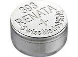 Pila A Bottone Renata 393 Ossido D'argento SR48 Alta Corrente 80 Mah 1,55 V 1 Pz