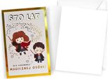 Biglietto Per Il Centesimo Anniversario Di Una Persona Meravigliosa ( Harry Potter ) DHS-020