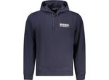Napapijri B-Kasba H Wint Felpa Con Cappuccio Blu - Grande S