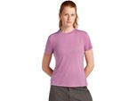 Icebreaker Merino Core - Maglietta A Maniche Corte Viola L Donna Viola L
