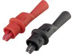 Voltcraft Spina A Coccodrillo 4 Mm Cat Iii 1000 V, Cat Iv 600 V Nero, Rosso MSK-104 (VC-8083495)