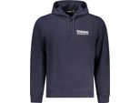 Napapijri B-Kasba H Wint Felpa Con Cappuccio Blu - Grande M