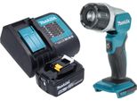 Makita Dml 808 ST1 Lampada Portatile A Batteria 14,4 / 18 V 190 Lm Led + 1X Batteria Ricaricabile 5,0 Ah + Caricatore