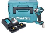 Avvitatore A Impulsi A Batteria Makita Dtd 173 Ryj 18 V 180 Nm 1/4" Brushless + 2X Batteria Ricaricabile 1,5 Ah + Caricabatterie + Makpac"