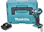 Avvitatore A Impulsi A Batteria Makita Dtd 173 Y1J 18 V 180 Nm 1/4" Brushless + 1X Batteria Ricaricabile 1,5 Ah + Makpac - Senza Caricabatterie"