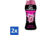 Lenor Unstoppables - Potenziatore Di Profumo - Sensazione Di Freschezza - 10 Lavaggi - Confezione Risparmio - 2 Pezzi