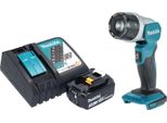 Makita Dml 808 RF1 Lampada Portatile A Batteria 14,4 / 18 V 190 Lm Led + 1X Batteria Ricaricabile 3,0 Ah + Caricatore