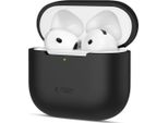 Etui Tech-Protect Silicone Na Apple Airpods 4 - Czarne