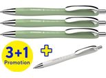 Schneider 50-132664 3 + 1 Gratis: Schneider Kugelschreiber Slider Rave Xb Farbsortiert, Schreibfarbe: Blau, 3 St. + Gratis 1 Slider Rave Xb Weiß