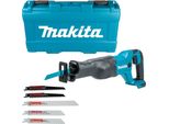 Sega Circolare A Batteria Makita Djr 186 Zk 18 V + Set Di Lame Per Sega Circolare ( P-83967 ) + Custodia - Senza Batteria, Senza Caricabatterie