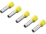 Rittal 4050.736 Ghiera Per Fili 1 X 6 Mm² X 12 Mm Parzialmente Isolata Giallo 100 Pz