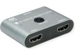 Value Commutatore Hdmi 4K, 2 Vie, Bidirezionale