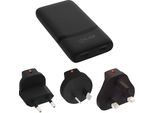 Inline Usb Netzteil LadegeräT - Dual USB-C - Pd - Pps - 65W - Flach - Schwarz (31519B)