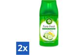 Air Wick Freshmatic – Ricarica Per Deodorante Per Ambienti – Profumo Puro Di Cetriolo – 250 Ml - Confezione Risparmio - 2 Pezzi