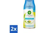Air Wick Freshmatic – Ricarica Per Deodorante Per Ambienti – Rinfrescante Con Oli Essenziali Puri – 250 Ml - Confezione Risparmio - 2 Pezzi