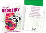 Passion Premium PR-445 - Magico Biglietto Di Auguri Per Il 5° Compleanno Con Un Adorabile Panda!
