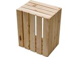 Cassette Di Legno Per La Frutta Naturali 50 X 40 X 30 Cm, Set Di 3 Cassette